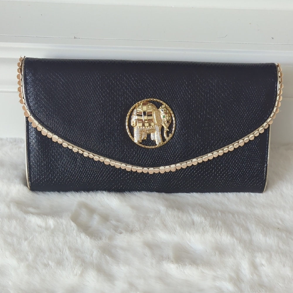 Lilly Pulitzer Black Clutch